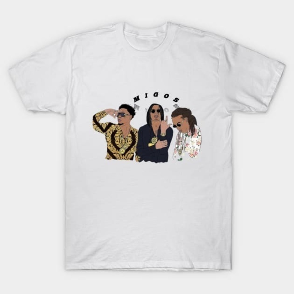Migos Rab Graphic Hip Hop Rap Fan Streetwear Unisex T-Shirt